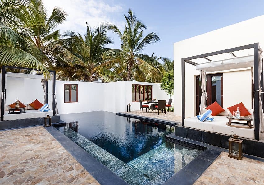 Al Baleed Resort Salalah by Anantara_villa private pool (3) EWTC Blog Oman