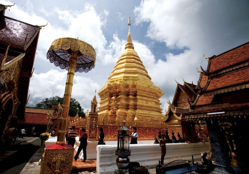 Phra That Doi Suthep Tempel in Chiang Mai Phra That Doi Suthep Tempel in Chiang Mai Thailand