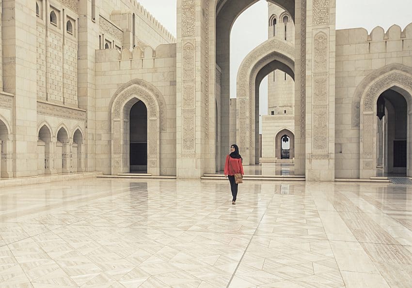 Grand Mosque_Muscat_außen EWTC Blog Oman