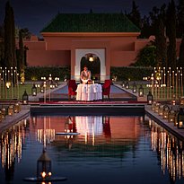 Abendessen auf dem Grand Canal - The Oberoi Marrakech