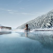 Au&szlig;enpool - Lefay Resort & SPA Dolomiti
