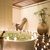 Badezimmer Garden und Pool Residence 