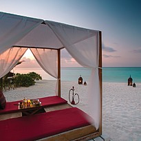 Cabanas am Strand - Atmosphere Kanifushi