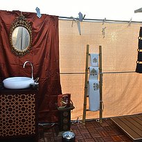 Badezimmer - Canvas Club Tents