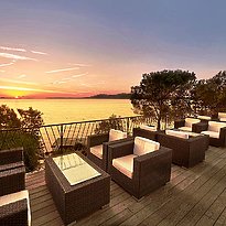 Au&szlig;enterrasse - Capo D'Orso Hotel Thalasso & Spa