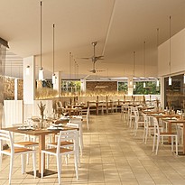 Mezze Restaurant - Chia Laguna Hotel Village