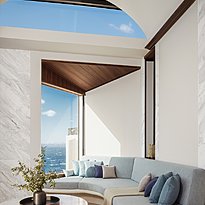 Cliff Villa Lounge - One&Only Kea Island