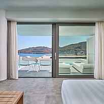 Deluxe Junior Suite Sea View Private Pool - Lindos Grand Resort & Spa