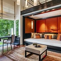 Double Pool Villa Wohnzimmer - Banyan Tree Phuket