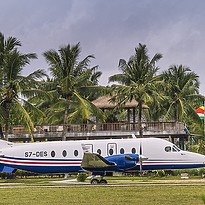 Resorteigenes Flugzeug - Four Seasons Resort Seychelles at Desroches Island
