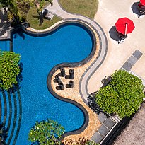 Hauptpool - Anantara Maia Seychelles Villas