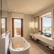 Island Suite Sea View Private Heated Pool - Phaea Blue