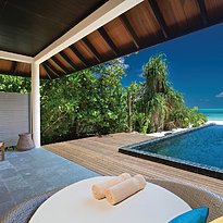 Kanifushi Beach Villa mit Pool - Atmosphere Kanifushi