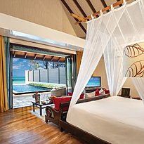 Kanifushi Beach Villa mit Pool - Atmosphere Kanifushi