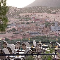 Kasbah Tamadot - Pool Terrace