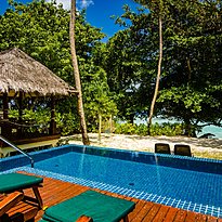 King Deluxe Beachfront Pool Villa - Hilton Seychelles Labriz Resort & Spa