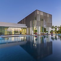 Lobby des The Oberoi Beach Resort