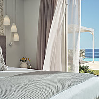 Luxury Suite with Private Pool Sea Front - The Royal Blue Resort & Spa Crete