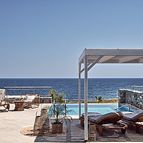 Luxury Villa with Private Pool Sea Front - The Royal Blue Resort & Spa Crete