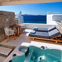 Premium Sea View Room mit Jacuzzi - Mykonos Grand Hotel & Resort
