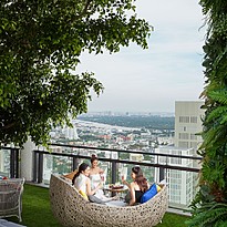 Saffron Sky Garden - Banyan Tree Bangkok