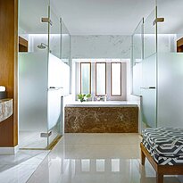 Badezimmer Deluxe Garden Villa - Santiburi Koh Samui