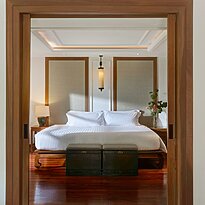 Schlafzimmer Deluxe Garden Villa with Plunge Pool - Santiburi Koh Samui