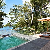 Oceafront Pool Villa Suite - Six Senses Krabey Island