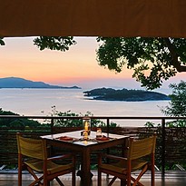 Dining on the hill - Six Senses Samui