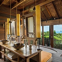  Ocean Pool Villa Badezimmer - Six Senses Yao Noi 