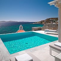 Suite mit privatem Pool - Mykonos Grand Hotel & Resort