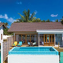 Sunset Water Villa mit Pool - Atmosphere Kanifushi