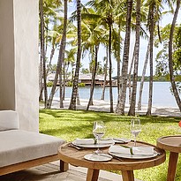 Terrasse Lagoon Room - One&Only Le Saint G&eacute;ran