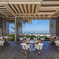 Terrasse des Aquario Restaurant