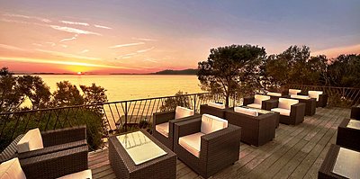 Au&szlig;enterrasse - Capo D'Orso Hotel Thalasso & Spa