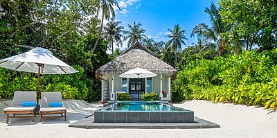 Romantic Beach Pool Villa - LUX South Ari Atoll Resort & Villas