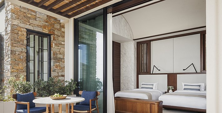 2 BR Grand Panoramic Villa Sea View - One&Only Kea Island