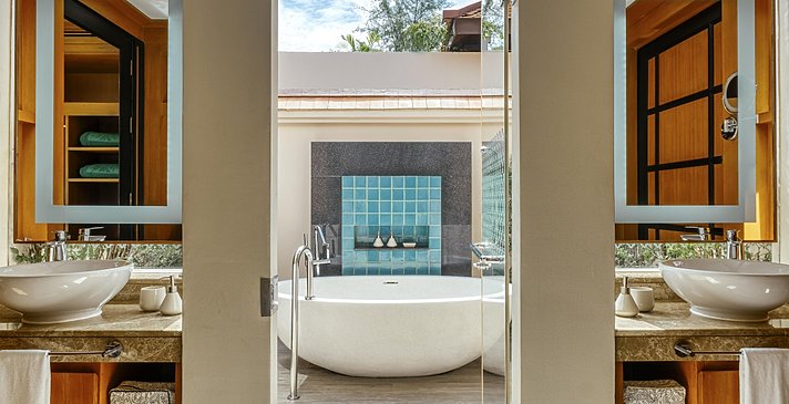 Banyan Pool Villa Badezimmer - Banyan Tree Phuket