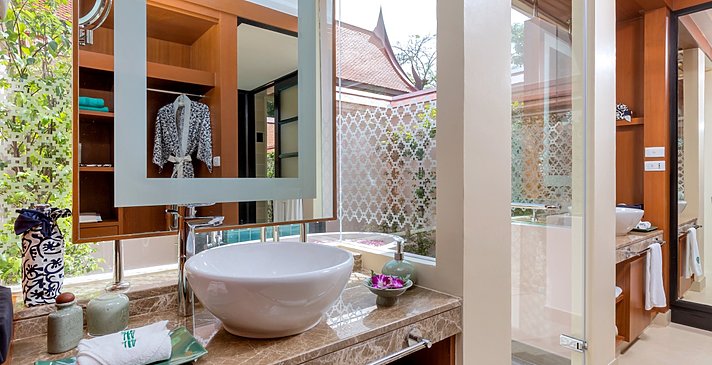 Banyan Pool Villa Badezimmer - Banyan Tree Phuket