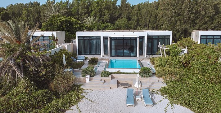 Beach Villa Au&szlig;enbereich