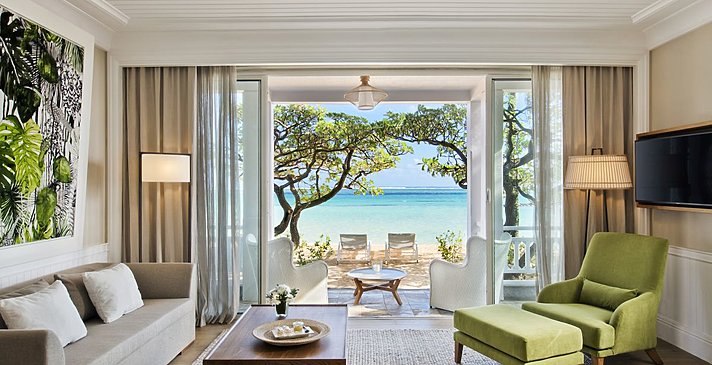 Deluxe Beachfront Suite - Heritage Le Telfair Golf & Wellness Resort