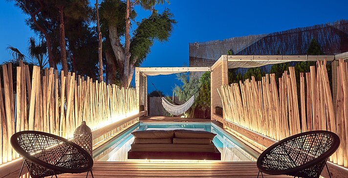 Design Room with independant Pool - NEMA Design Hotel & Spa