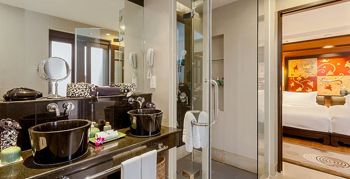 Grand 2 BR Pool Villa Badezimmer - Banyan Tree Phuket