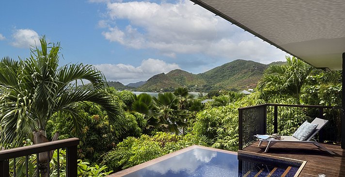 Grand Ocean View Pool Villa - Raffles Seychelles