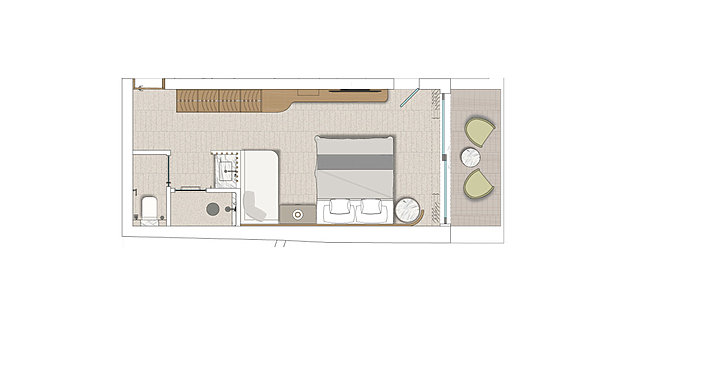 At&eacute;rre Retreat with Balcony - Numo Ierapetra Beach Resort