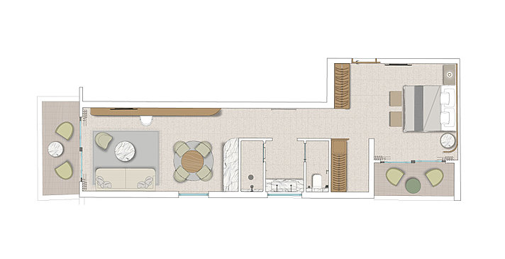 Evergreen 1BR Suite with Balcony - Numo Ierapetra Beach Resort