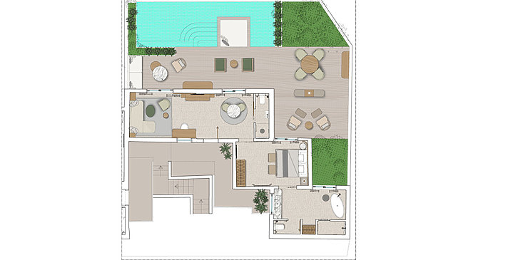 Evergreen Absolute Suite With Individual Pool - Numo Ierapetra Beach Resort