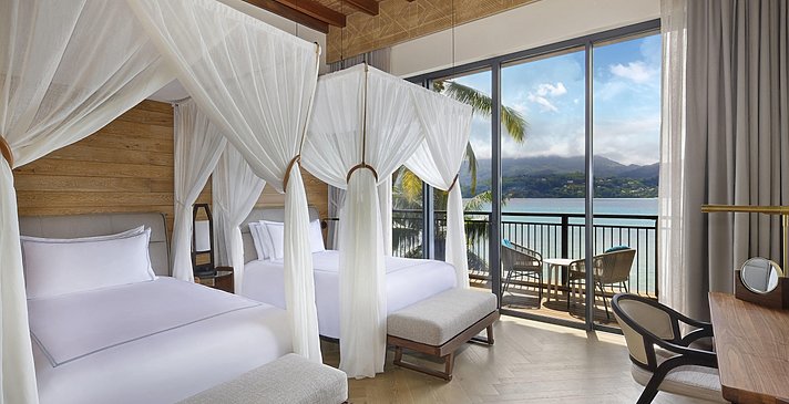 Premium Room with Ocean View - Mango House Seychelles