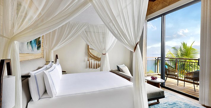 Premium Room with Ocean View - Mango House Seychelles