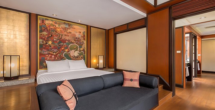 Signature Pool Villa Schlafzimmer - Banyan Tree Phuket